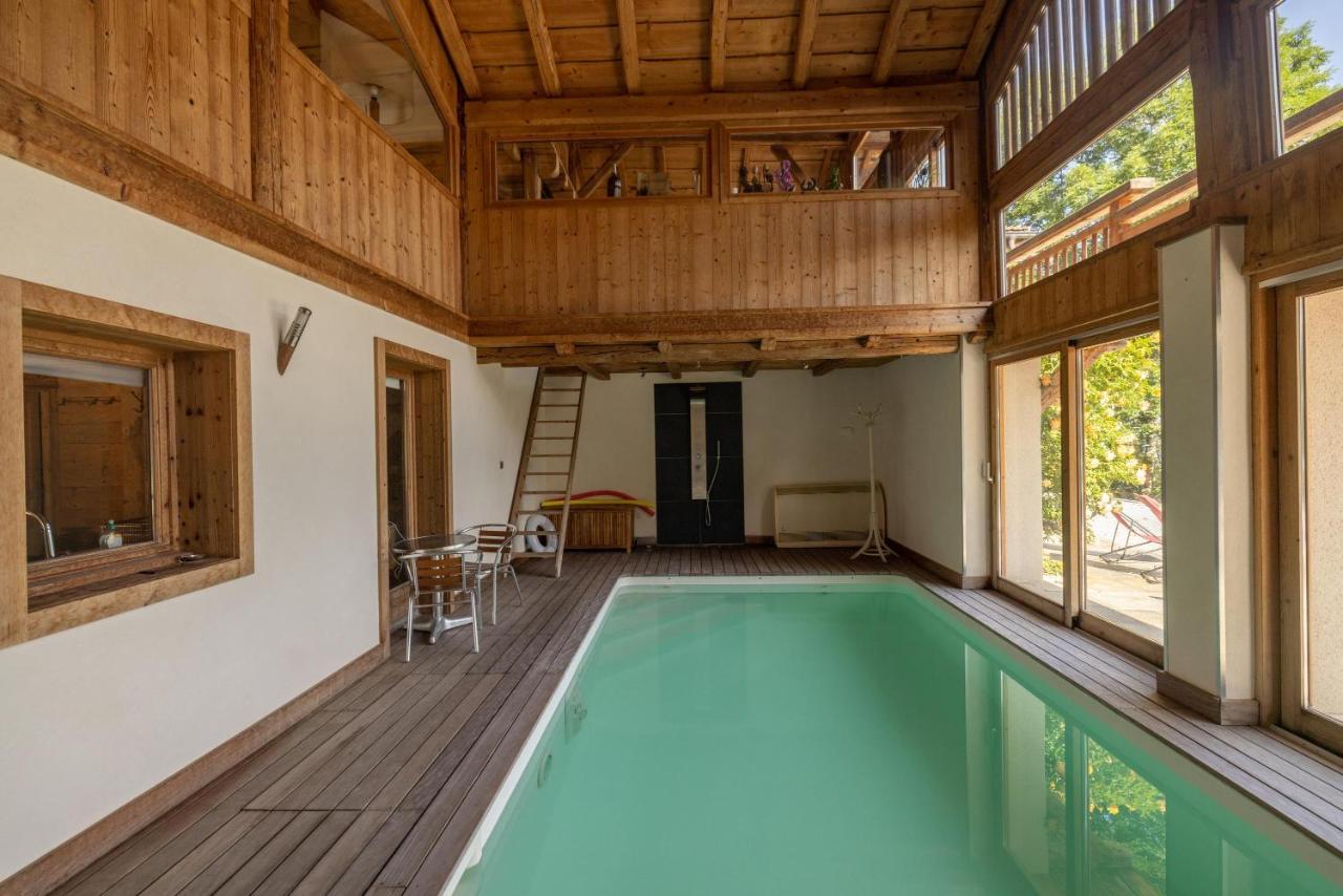 Ferme De Faustine 1 - Piscine Appartement Saint-Gervais-les-Bains Buitenkant foto
