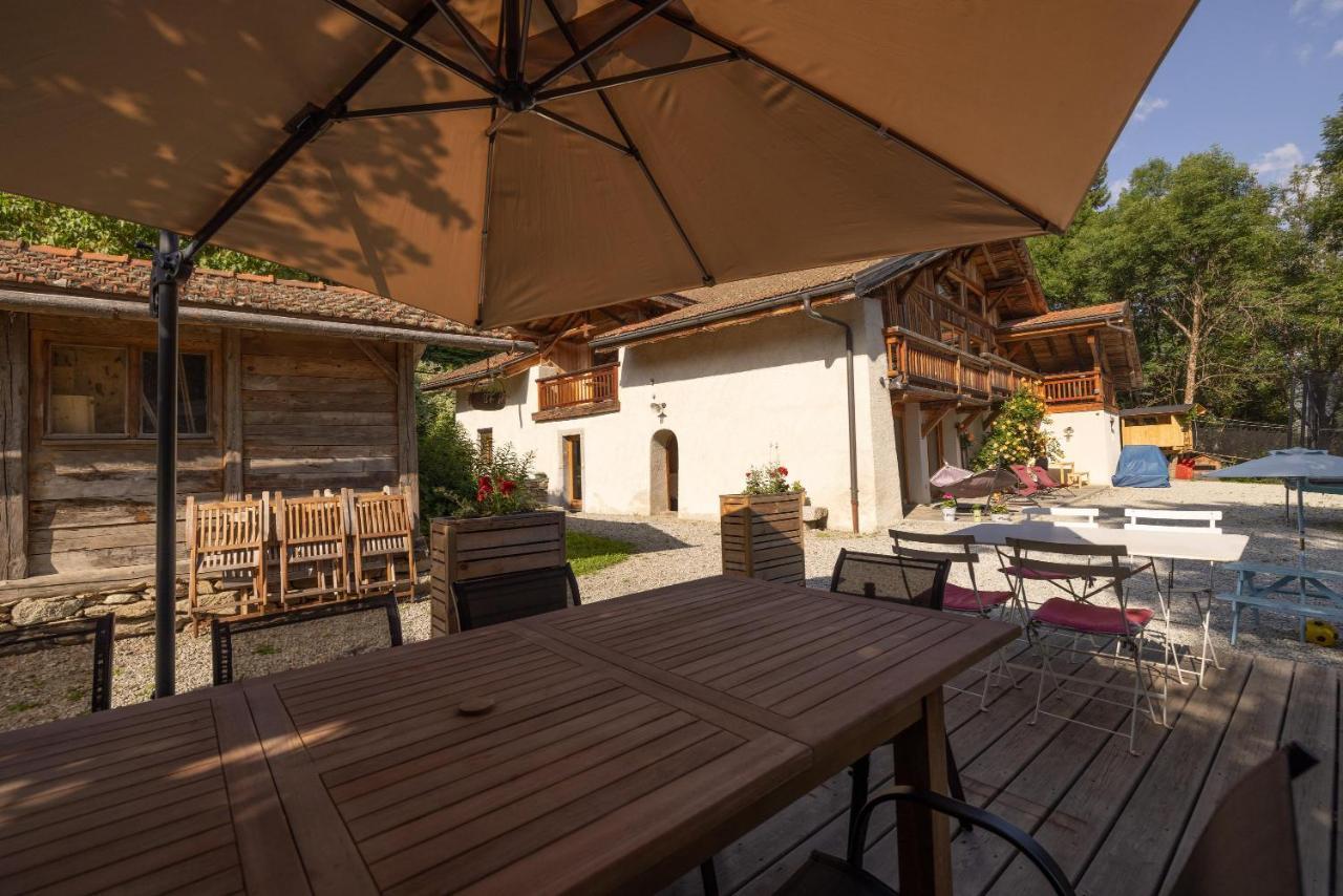 Ferme De Faustine 1 - Piscine Appartement Saint-Gervais-les-Bains Buitenkant foto